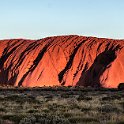 053 FacebookHeader AUS NT AyersRock 2010OCT10  A photo from nearly 3 three years ago on a subject that always fascinates me - Ayers Rock.    You could take a thousand photos of the "Rock" and it would be a different colour, depending on the time of day or the weather. I've seen it go from these colours to a dark plum purple to a prison grey in literally a couple of hours. — at Ayers Rock, Uluru National Park, Northern Territory, Australia. : Australia, Ayers Rock, NT, Places