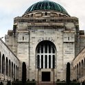 067 FacebookHeader AUS ACT Canberra 2013MAR26 WarMemorial 006  Being that this week commemorates Armistice Day/Memorial Day, depending on which side of the Pacific you reside on, I've posted this photo I took simply because of how "moody" the tomb of the Unknown Soldier looked.    The emerald green dome of the monument, is in stark contrast to the rest of the memorial. — at Australian War Memorial, Canberra, Australian Capital Territory, Australia