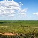 097 FacebookHeader AUS QLD Cannington 2009FEB06 002  It's amazing what a little bit of rain will do to a sun-burnt country.    A couple of us climbed to the top of the winder, out at the Cannington Mine and were treated to vivid blue skies and a lush green carpet as far as the eye could see, in any direction. — at BHPB Cannington Mine, Queensland, Australia.