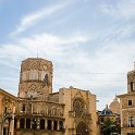 216 FacebookHeader ESP VAL Valencia 2017JUL19 001  As my shot shows, the architecture of Valencia is interesting and adds to the experience of wandering around the place. — @ La fuente de la plaza de la virgen de Valencia, Valencia, Spain.