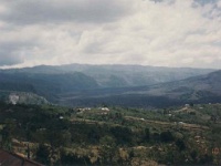 IDN Bali 1990OCT WRLFC WGT 024  We travelled up to the mountains to check out an active volcano. : 1990, 1990 World Grog Tour, Asia, Bali, Date, Indonesia, Month, October, Places, Rugby League, Sports, Wests Rugby League Football Club, Year