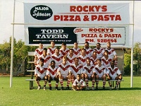 AUS NT AliceSprings 1995SEPT WRLFC TeamPhoto FirstGrade 001 : 1995, Alice Springs, Anzac Oval, Australia, Date, Month, NT, Places, Rugby League, September, Sports, Wests Rugby League Football Club, Year