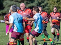 NZL CAN Christchurch 2018APR25 GO Dingoes v AVR 005 : - DATE, - PLACES, - SPORTS, - TRIPS, 10's, 2018, 2018 - Kiwi Kruisin, 2018 Christchurch Golden Oldies, Alice Springs Dingoes Rugby Union Football CLub, Alice Springs Dingoes Rugby Union Football Club, April, Argentina, Associació Veterans Rugby Barcelona, Canterbury, Christchurch, Day, Golden Oldies Rugby Union, Month, New Zealand, Oceania, Rugby Union, South Hagley Park, Spain, Teams, The Gaucho, Wednesday, Year