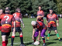 NZL CAN Christchurch 2018APR25 GO Dingoes v AVR 026 : - DATE, - PLACES, - SPORTS, - TRIPS, 10's, 2018, 2018 - Kiwi Kruisin, 2018 Christchurch Golden Oldies, Alice Springs Dingoes Rugby Union Football CLub, Alice Springs Dingoes Rugby Union Football Club, April, Argentina, Associació Veterans Rugby Barcelona, Canterbury, Christchurch, Day, Golden Oldies Rugby Union, Month, New Zealand, Oceania, Rugby Union, South Hagley Park, Spain, Teams, The Gaucho, Wednesday, Year