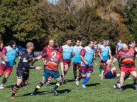 NZL CAN Christchurch 2018APR25 GO Dingoes v AVR 035 : - DATE, - PLACES, - SPORTS, - TRIPS, 10's, 2018, 2018 - Kiwi Kruisin, 2018 Christchurch Golden Oldies, Alice Springs Dingoes Rugby Union Football CLub, Alice Springs Dingoes Rugby Union Football Club, April, Argentina, Associació Veterans Rugby Barcelona, Canterbury, Christchurch, Day, Golden Oldies Rugby Union, Month, New Zealand, Oceania, Rugby Union, South Hagley Park, Spain, Teams, The Gaucho, Wednesday, Year