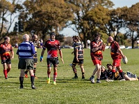 NZL CAN Christchurch 2018APR25 GO Dingoes v AVR 065 : - DATE, - PLACES, - SPORTS, - TRIPS, 10's, 2018, 2018 - Kiwi Kruisin, 2018 Christchurch Golden Oldies, Alice Springs Dingoes Rugby Union Football CLub, Alice Springs Dingoes Rugby Union Football Club, April, Argentina, Associació Veterans Rugby Barcelona, Canterbury, Christchurch, Day, Golden Oldies Rugby Union, Month, New Zealand, Oceania, Rugby Union, South Hagley Park, Spain, Teams, The Gaucho, Wednesday, Year