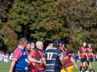 NZL CAN Christchurch 2018APR25 GO Dingoes v AVR 070 : - DATE, - PLACES, - SPORTS, - TRIPS, 10's, 2018, 2018 - Kiwi Kruisin, 2018 Christchurch Golden Oldies, Alice Springs Dingoes Rugby Union Football CLub, Alice Springs Dingoes Rugby Union Football Club, April, Argentina, Associació Veterans Rugby Barcelona, Canterbury, Christchurch, Day, Golden Oldies Rugby Union, Month, New Zealand, Oceania, Rugby Union, South Hagley Park, Spain, Teams, The Gaucho, Wednesday, Year