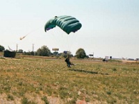 USA ID Caldwell 2002JUL21 FITZY SkydiveIdaho 007  ......and out of my arse at 20!!! Nah, not really. : 2002, Americas, Caldwell, Idaho, July, North America, Skydive Idaho, Skydiving, USA