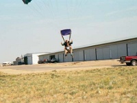 USA ID Caldwell 2002JUL21 FITZY SkydiveIdaho 017  Assume the position! : 2002, Americas, Caldwell, Idaho, July, North America, Skydive Idaho, Skydiving, USA
