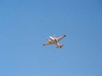USA ID Caldwell 2002JUL21 FITZY SkydiveIdaho 022  ere's a shot of the big tin crow that took me for my first two jumps. The Sky King gets to 14000 feet in 7 minutes. Can you say WHOOSH??? : 2002, Americas, Caldwell, Idaho, July, North America, Skydive Idaho, Skydiving, USA