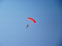 USA ID Caldwell 2002JUL21 FITZY SkydiveIdaho 025  Just hangin' around. : 2002, Americas, Caldwell, Idaho, July, North America, Skydive Idaho, Skydiving, USA