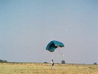 USA ID Caldwell 2002JUL21 FITZY SkydiveIdaho 031  To end the day, my mate Sipper ran his chute into power lines. Hell of a way to celebrate you 100th jump don't you think??? : 2002, Americas, Caldwell, Idaho, July, North America, Skydive Idaho, Skydiving, USA