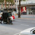 ZAF WC CapeTown 2016NOV14 StrandTowerHotel 003  Turns out that the cart was getting away from him and he was yelling for some help in pulling it up as he had a red light and traffic had stopped.    As they're fond of saying here - "This Is Africa". : 2016, 2016 - African Adventures, Africa, November, South Africa, Southern, Western Cape, Cape Town, Strand Tower Hotel