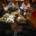 CRI PUN Monteverde 2019MAY13 009  It'd be foar to say that the selection of crafted local brews got a bit of a workout by myself and the 6 tacos meal, that wasn't listed on the   menu  , had me as full as a fat lady’s sock, all be it that the chicken, pork and beef fillings were extremely dry and chewy. The accompanying salsa selection was awesome with the highlight being the roasted onion, capsicum and jalapeno concoction. : - DATE, - PLACES, - TRIPS, 10's, 2019, 2019 - Taco's & Toucan's, Americas, Central America, Costa Rica, Day, May, Monday, Monteverde, Month, Puntarenas, Taco Taco Taqueria, Year
