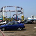 USA CA SantaMonica 2005MAY03 004  The pier is big enough to house it's own roller coaster and fun park. : 2005, 2005 - Pasadena, Americas, California, Date, May, Month, North America, Places, Santa Monica, Trips, USA, Year