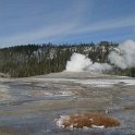 USA WY YellowstoneNP 2004NOV01 OldFaithful 015 : 2004, 2004 - Yellowstone Travels, Americas, National Park, North America, November, Old Faithful, USA, Wyoming, Yellowstone