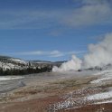 USA WY YellowstoneNP 2004NOV01 OldFaithful 033 : 2004, 2004 - Yellowstone Travels, Americas, National Park, North America, November, Old Faithful, USA, Wyoming, Yellowstone