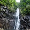 PYF Tahiti FaarumaiWaterfalls 2007FEB13 HaamaremareRahi 001  Vaimahuta Falls is the larger of the three waterfalls. : 2007, 2007 - Gone Troppo In Tahiti, Date, Faarumai Waterfalls, February, French Polynesia, Haamaremare Rahi, Month, Oceania, Places, Tahiti, Trips, Year