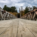NZL STL Clifden 2018MAY05 SuspensionBridge 009  The 115.5 metre (379 foot)   Clifden Suspension Bridge   was built in 1898-99 to replace a punt which had operated since the early days of settlement and is New Zealand's longest wooden suspension bridge. : - DATE, - PLACES, - TRIPS, 10's, 2018, 2018 - Kiwi Kruisin, Clifden, Day, May, Month, New Zealand, Oceania, Saturday, Southland, Suspension Bridge, Year