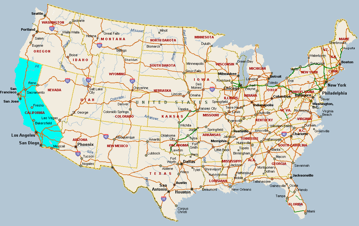 Балтимор на карте америки. Штат Калифорния на карте США. Штат Калифорния на карте с городами. Штат Калифорния на карте. Штат Калифорния на карте Америки.