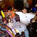 USA ID WildernessRanch 1998DEC25 Mike 002  OK Mike, give us a big goofy smile for the relatives. : 1998, Americas, Christmas, Date, December, Events, Idaho, Month, North America, Places, USA, Widerness Ranch, Year