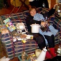 USA ID WildernessRanch 1998DEC25 Nancy 001  Nancy did quite nicely. : 1998, Americas, Christmas, Date, December, Events, Idaho, Month, North America, Places, USA, Widerness Ranch, Year
