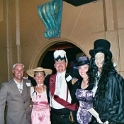 USA ID Idaho Boise 2003OCT04 CASE MaryJo Birthday 002  Here's Gina's husband, Gina, yours truly, MJ and Blouse all kitted out for a great evening. : 2003, Americas, Birthday, Boise, Idaho, Mary-Jo Case, North America, October, USA