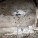 7Goldsworthy LL 2ndBedroom 2008NOV09 001  In order to install the larger diameter shower plumbing, I had to cut through this slab of really hard concrete. : 2008, 2nd Bedroom, 7 Goldsworthy Street, Australia, November, QLD, Townsville
