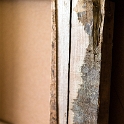 7Goldsworthy UL Dining 2017FEB10 007  Just an indicator as to how much they gouged out of the studs to try and make the wall look somewhat plumb. : February, 2017, Interior, Fitzy's Poverty Palaces, Dining Room, 7 Goldsworthy Street, Townsville, QLD, Australia, Dinng Room