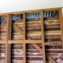 7Goldsworthy UL Lounge 2017FEB03 011  The open void around the entire top of the room lets hot air into the wall cavities. : February, 2017, Townsville, QLD, Australia, 7 Goldsworthy Street, Lounge Room, Interior, Fitzy's Poverty Palaces