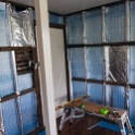 7Goldsworthy UL Lounge 2017FEB05 003  The two large areas of silver foil is waiting in me to terminate the network cabling for the new security cameras. : 7 Goldsworthy Street, Townsville, QLD, Australia, Lounge Room, Interior, Fitzy's Poverty Palaces, 2017, February