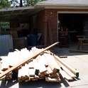 USA ID Boise 7011WAshland EHF Porch 2004JUL31 002  As you can see, it's going to be a fair undertaking. : 2004, 7011 West Ashland, Americas, Boise, Idaho, July, North America, Porch, USA