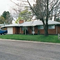 USA ID Boise 7011WAshland EXT Front 2001MAR30 003  The house construction is a standard 2x4 "stick build" with a 9 inch brick veneer. : 2001, 7011 West Ashland, Americas, Boise, Front Yard, Idaho, March, North America, USA