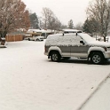 USA ID Boise 7011WAshland EHF Yard 2003DEC24 002  It didn't look like it would stick, but a white Christmas was in the offing. : 2002 Isuzu Trooper, 2003, 7011 West Ashland, Americas, Boise, December, Front Yard, Idaho, North America, USA