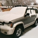 USA ID Boise 7011WAshland EHF Yard 2003DEC24 004 : 2002 Isuzu Trooper, 2003, 7011 West Ashland, Americas, Boise, December, Front Yard, Idaho, North America, USA