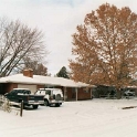 USA ID Boise 7011WAshland EHF Yard 2003DEC24 006  This year, the seasons were wacky, it was hot and then boom it snowed. : 2003, 7011 West Ashland, Americas, Boise, December, Front Yard, Idaho, North America, USA