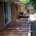 USA ID Boise 7011WAshland EHR Deck 2004AUG01 002  It's a fair size deck that make this part of the back yard usable space and it cleans up a bit of an eyesore. : 2004, 7011 West Ashland, Americas, August, Boise, Deck, Idaho, North America, USA