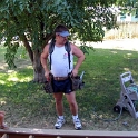 USA ID Boise 7011WAshland EHR Deck 2004AUG01 003  Yup - I'm tooled up and gunning to get stuck in. : 2004, 7011 West Ashland, Americas, August, Boise, Deck, Idaho, North America, USA