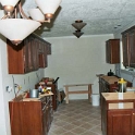 USA ID Boise 7011WAshland GF Kitchen 2003JUN14 002  The tiles I picked and laid myseld set off the cabinets well. : 2003, 7011 West Ashland, Americas, Boise, Idaho, June, Kitchen, North America, USA