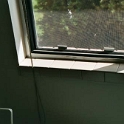 USA ID Boise 7011WAshland GF Lounge 2003MAY11 003  Time to attack the beige tiled front window. : 2003, 7011 West Ashland, Americas, Boise, Idaho, Lounge Room, May, North America, USA