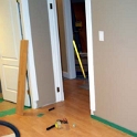 USA ID Boise 7011WAshland LL Office 2005APR17 011  Flooring is done, now for the trim work. : 2005, 7011 West Ashland, Americas, April, Boise, Idaho, North America, Office, USA