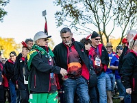 NZL CAN Christchurch 2018APR22 GO StreetParade 070 : - DATE, - PLACES, - SPORTS, - TRIPS, 10's, 2018, 2018 - Kiwi Kruisin, 2018 Christchurch Golden Oldies, April, Canterbury, Christchurch, Christchurch Netball Courts, Day, Golden Oldies Rugby Union, Month, New Zealand, Oceania, Rugby Union, Street Parade, Sunday, Year
