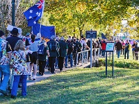 NZL CAN Christchurch 2018APR22 GO StreetParade 072 : - DATE, - PLACES, - SPORTS, - TRIPS, 10's, 2018, 2018 - Kiwi Kruisin, 2018 Christchurch Golden Oldies, April, Canterbury, Christchurch, Christchurch Netball Courts, Day, Golden Oldies Rugby Union, Month, New Zealand, Oceania, Rugby Union, Street Parade, Sunday, Year