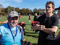 NZL CAN Christchurch 2018APR25 GO Gameday02 008 : - DATE, - PLACES, - SPORTS, - TRIPS, 10's, 2018, 2018 - Kiwi Kruisin, 2018 Christchurch Golden Oldies, Alice Springs Dingoes Rugby Union Football CLub, Alice Springs Dingoes Rugby Union Football Club, April, Canterbury, Christchurch, Day, Gameday 2, Golden Oldies Rugby Union, Month, New Zealand, Oceania, Rugby Union, South Hagley Park, Teams, Wednesday, Year