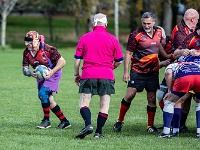 NZL CAN Christchurch 2018APR27 GO Dingoes v GunmaWakuwaku 003 : - DATE, - PLACES, - SPORTS, - TRIPS, 10's, 2018, 2018 - Kiwi Kruisin, 2018 Christchurch Golden Oldies, Alice Springs Dingoes Rugby Union Football Club, April, Canterbury, Christchurch, Day, Friday, Golden Oldies Rugby Union, Gunma Wakuwaku, Japan, Month, New Zealand, Oceania, Rugby Union, South Hagley Park, Teams, Year