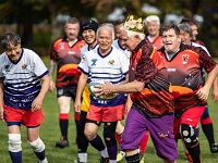 NZL CAN Christchurch 2018APR27 GO Dingoes v GunmaWakuwaku 039 : - DATE, - PLACES, - SPORTS, - TRIPS, 10's, 2018, 2018 - Kiwi Kruisin, 2018 Christchurch Golden Oldies, Alice Springs Dingoes Rugby Union Football Club, April, Canterbury, Christchurch, Day, Friday, Golden Oldies Rugby Union, Gunma Wakuwaku, Japan, Month, New Zealand, Oceania, Rugby Union, South Hagley Park, Teams, Year