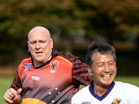 NZL CAN Christchurch 2018APR27 GO Dingoes v GunmaWakuwaku 060 : - DATE, - PLACES, - SPORTS, - TRIPS, 10's, 2018, 2018 - Kiwi Kruisin, 2018 Christchurch Golden Oldies, Alice Springs Dingoes Rugby Union Football Club, April, Canterbury, Christchurch, Day, Friday, Golden Oldies Rugby Union, Gunma Wakuwaku, Japan, Month, New Zealand, Oceania, Rugby Union, South Hagley Park, Teams, Year