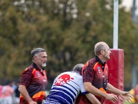NZL CAN Christchurch 2018APR27 GO Dingoes v GunmaWakuwaku 071 : - DATE, - PLACES, - SPORTS, - TRIPS, 10's, 2018, 2018 - Kiwi Kruisin, 2018 Christchurch Golden Oldies, Alice Springs Dingoes Rugby Union Football Club, April, Canterbury, Christchurch, Day, Friday, Golden Oldies Rugby Union, Gunma Wakuwaku, Japan, Month, New Zealand, Oceania, Rugby Union, South Hagley Park, Teams, Year