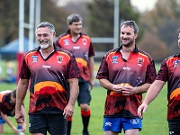 NZL CAN Christchurch 2018APR27 GO Dingoes v GunmaWakuwaku 075 : - DATE, - PLACES, - SPORTS, - TRIPS, 10's, 2018, 2018 - Kiwi Kruisin, 2018 Christchurch Golden Oldies, Alice Springs Dingoes Rugby Union Football Club, April, Canterbury, Christchurch, Day, Friday, Golden Oldies Rugby Union, Gunma Wakuwaku, Japan, Month, New Zealand, Oceania, Rugby Union, South Hagley Park, Teams, Year