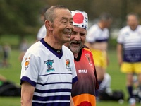 NZL CAN Christchurch 2018APR27 GO Dingoes v GunmaWakuwaku 083 : - DATE, - PLACES, - SPORTS, - TRIPS, 10's, 2018, 2018 - Kiwi Kruisin, 2018 Christchurch Golden Oldies, Alice Springs Dingoes Rugby Union Football Club, April, Canterbury, Christchurch, Day, Friday, Golden Oldies Rugby Union, Gunma Wakuwaku, Japan, Month, New Zealand, Oceania, Rugby Union, South Hagley Park, Teams, Year